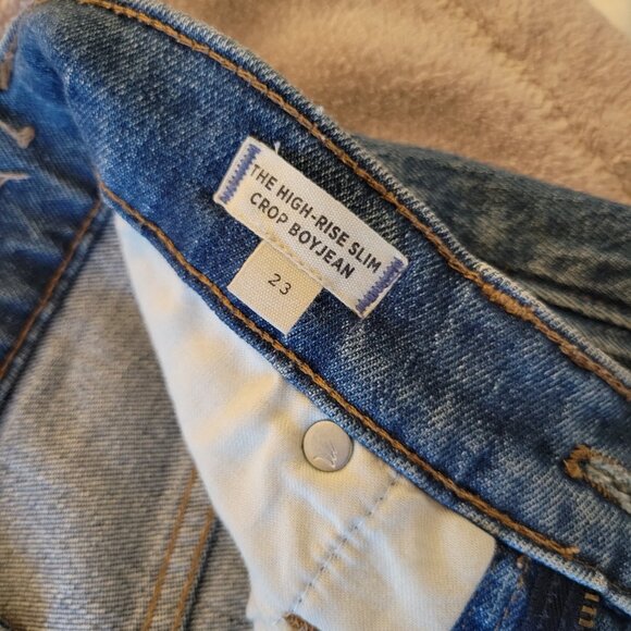 Madewell high-rise slim boyjean in Lavern Wash - Picture 4 of 7